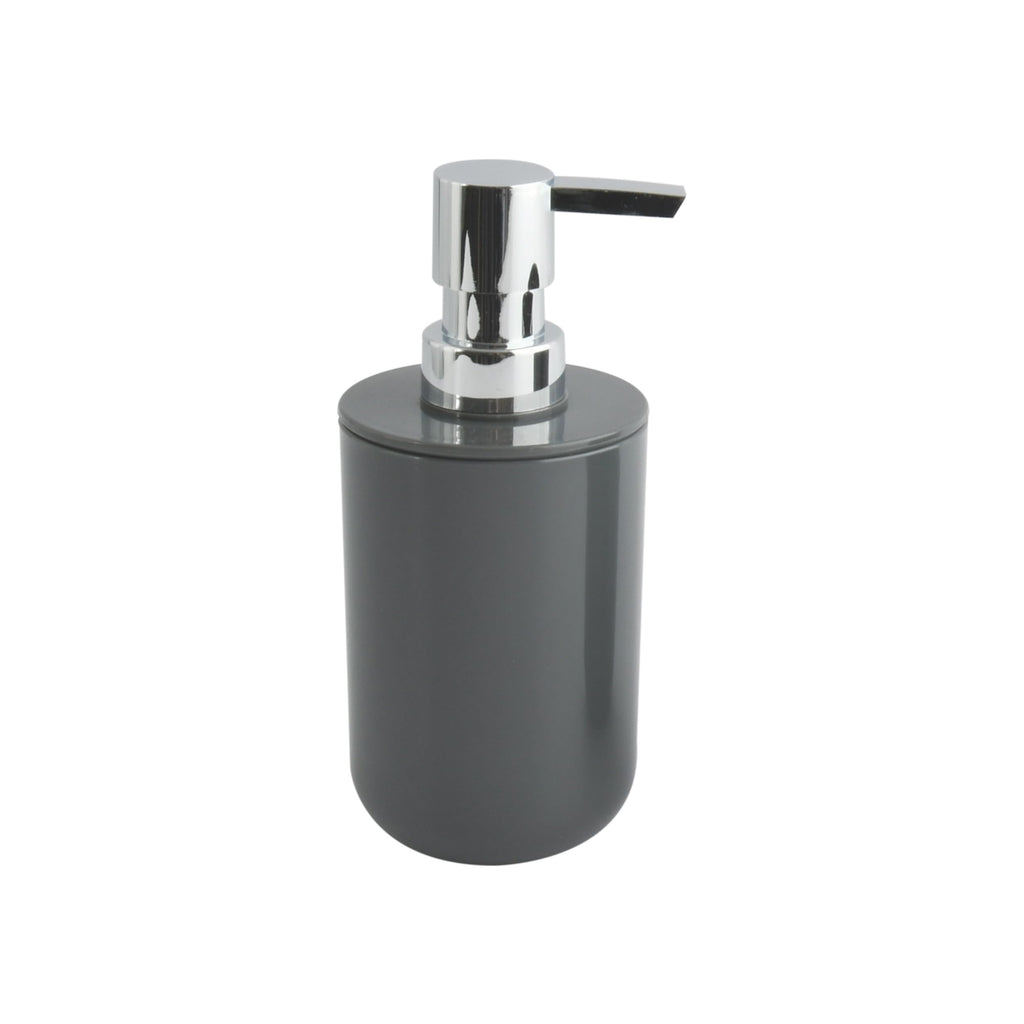 MSV Soap dispenser Inagua of polyresin dark grey - image 1