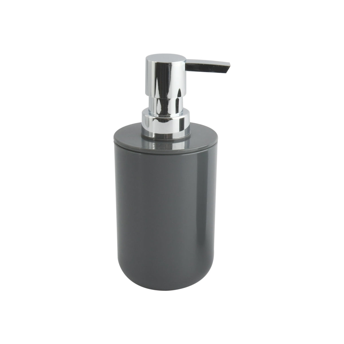 MSV Soap dispenser Inagua of polyresin dark grey - image 1
