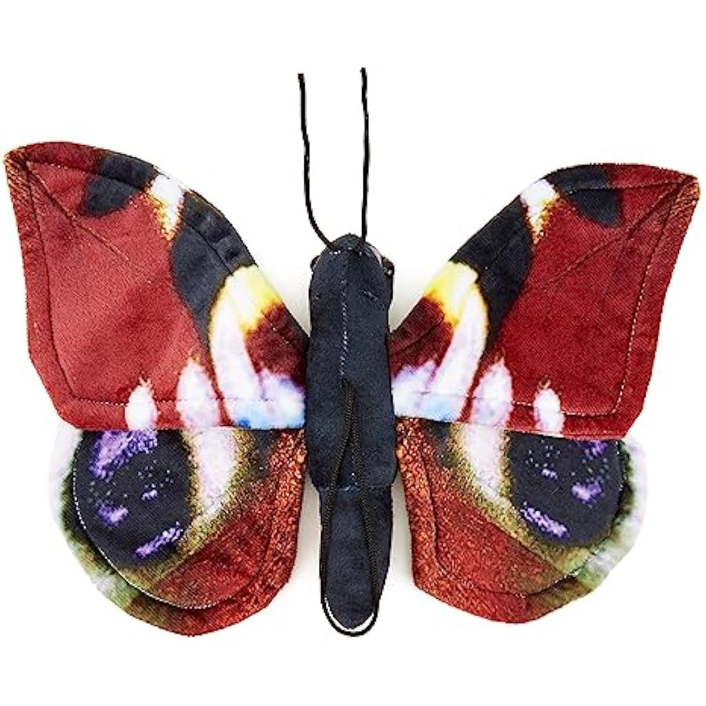 Zappi Co Peacock Butterfly Plush – 100% Recycled Eco-Friendly Soft Toy
