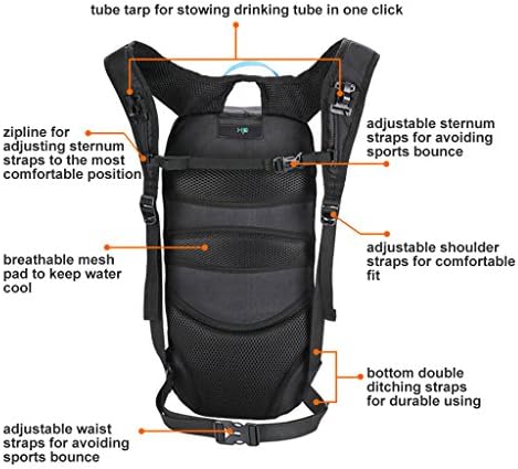 Bike Backpack – 6L Lightweight Breathable Cycling Daypack