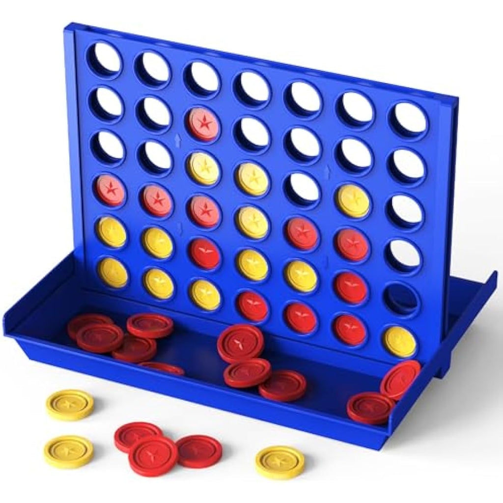 Pup Go 4 in a Row Board Game – Foldable Strategy Toy for Kids Ages 3-8