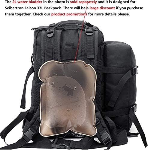 Seibertron Falcon Tactical Backpack – Water Repellent Assault Pack
