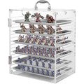 Famard Miniature Storage Case | Clear Acrylic Action Figure Display