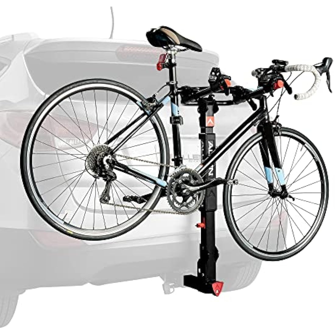 Allen Sports 2-Bike Electric Bike Hitch Rack – Locking Heavy-Duty QR520EB