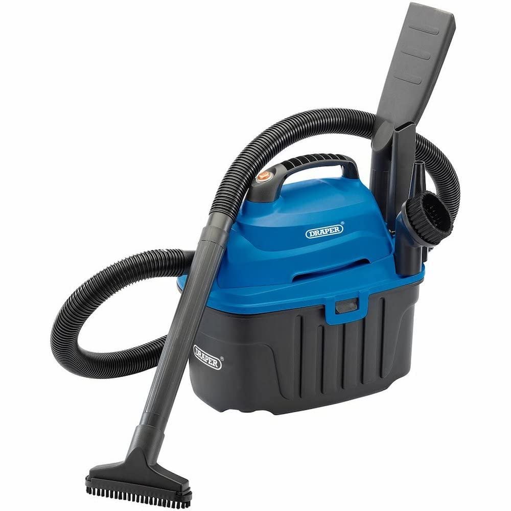 Draper 10L Wet and Dry Vacuum Cleaner | 1000W Floor Cleaner | 06489