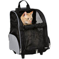 Trixie Nylon Pet Travel Trolley – Black/Grey Dog & Cat Carrier Bag