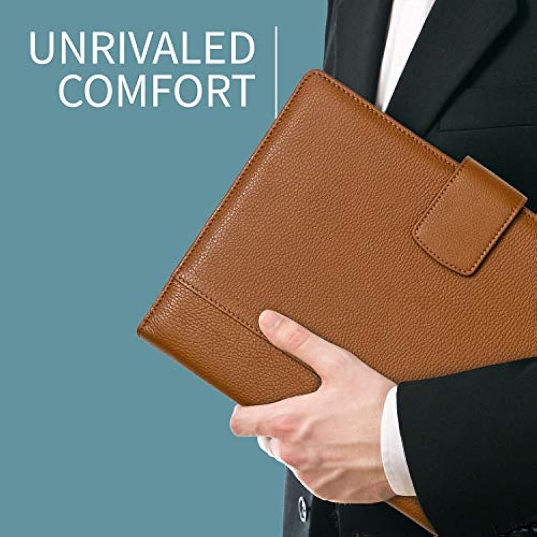 Full Grain Leather Document Holder – Handmade Portfolio