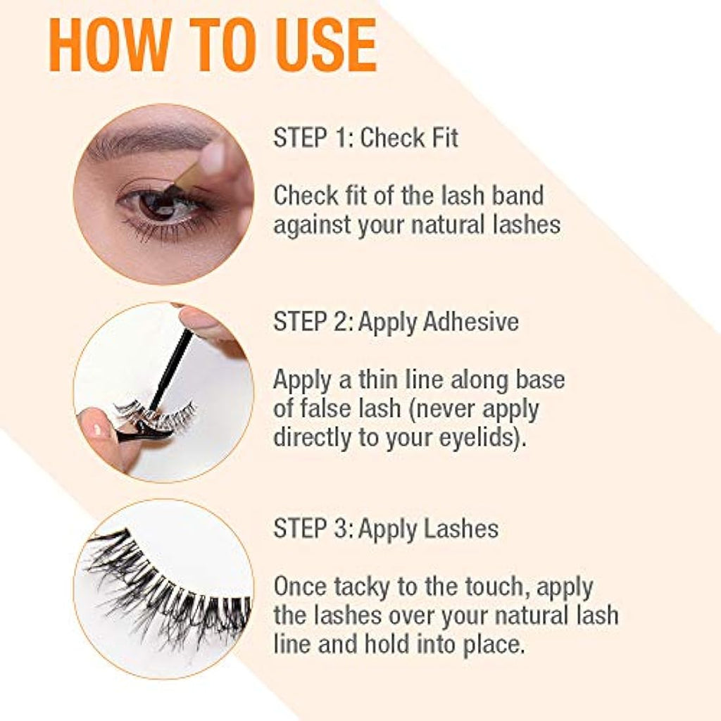 Duo Brush-On Striplash Adhesive – Black Latex-Free Lash Glue, 5g