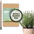 SproutWorld Plantable Pencils | Grow a Garden Box | 100 Pack Bulk Wood HB
