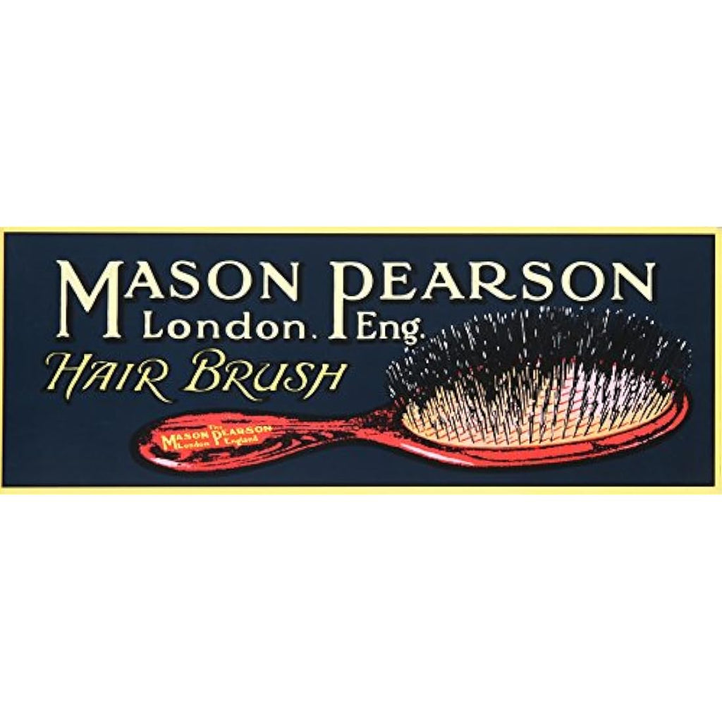 Mason Pearson Handy Pure Boar Bristle Hair Brush | Dark Ruby Handle