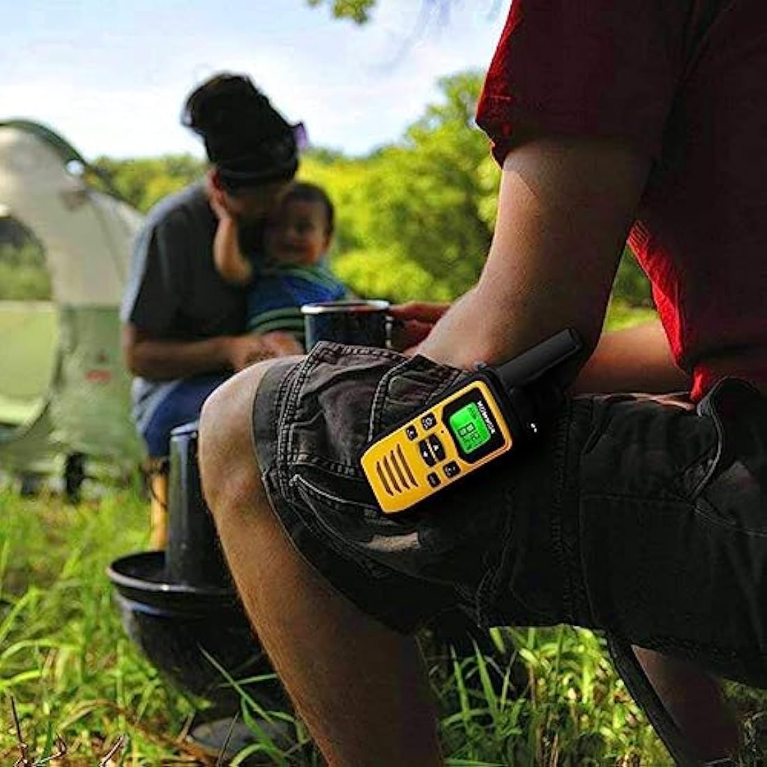 Jolof Store Rechargeable Walkie Talkies – 10km Long Range PMR Radio