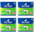 Pet Soft Male Dog Wraps – Super Absorbent Disposable Nappies, 48-Pack