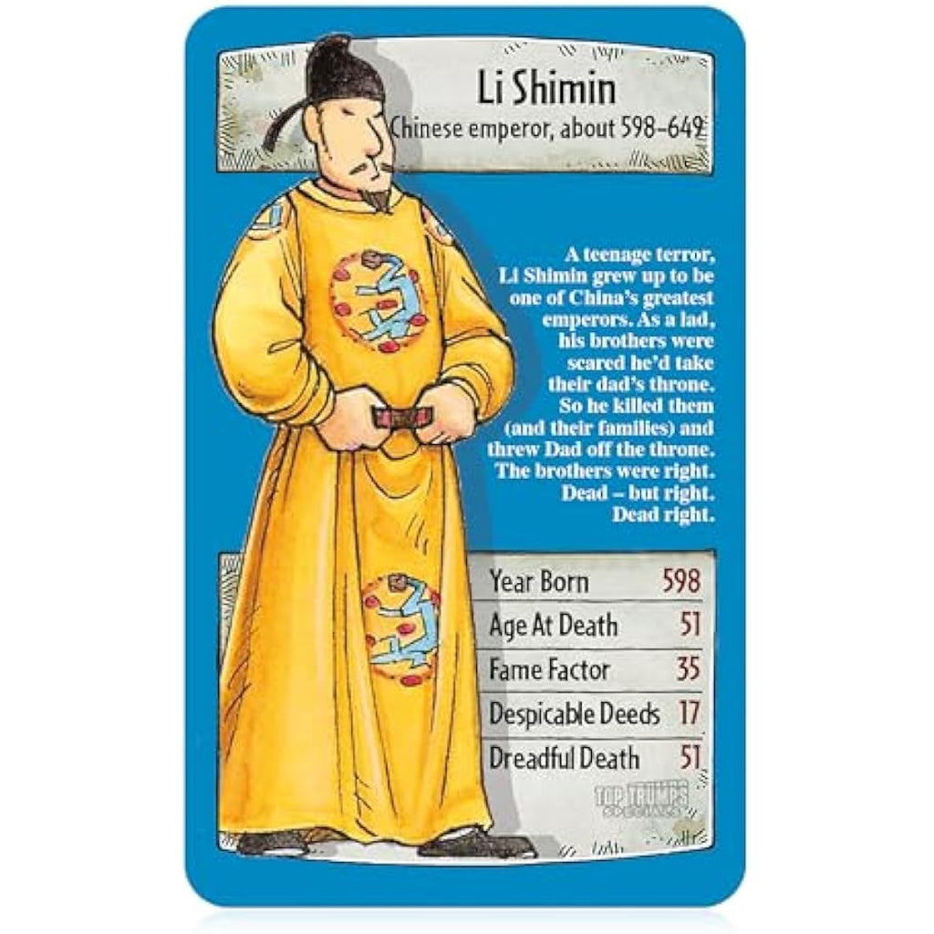 Top Trumps Horrible Histories Card Game – Educational History Toy