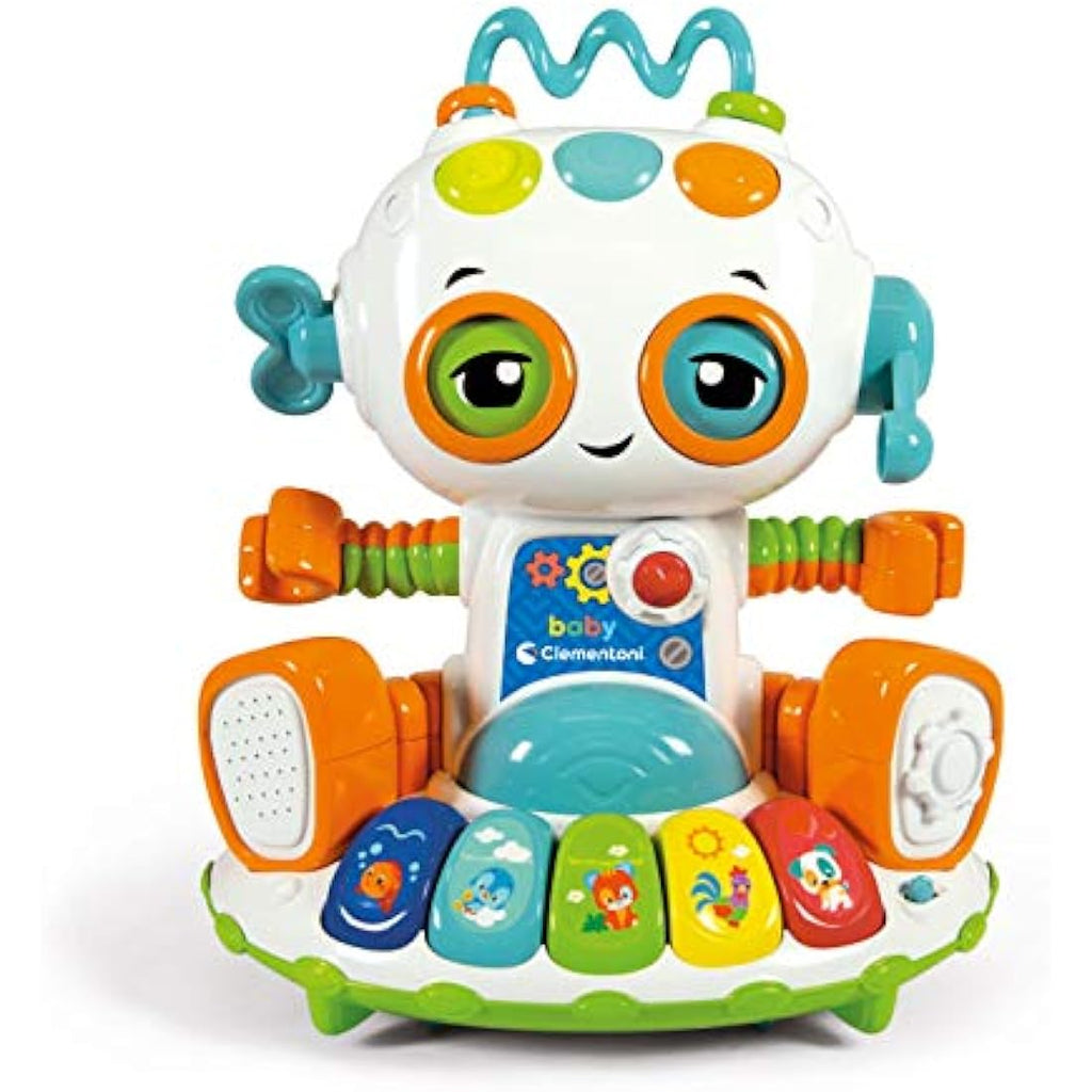 Clementoni Baby Robot Interattivo – Giocattolo Educativo con Audio