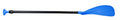 H2o Kayaks Kids Adjustable SUP Paddle – Blue 2-Part Aluminium 122-168cm