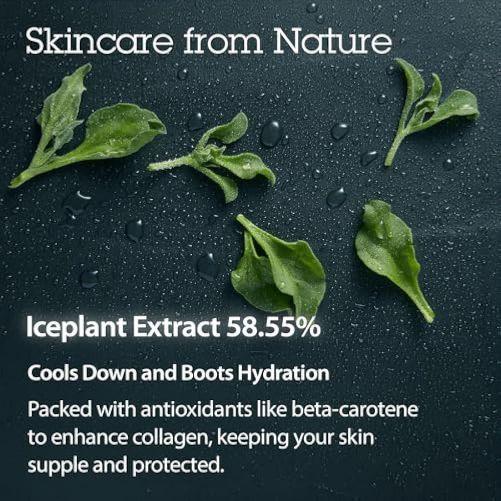 BLITHE Crystal Iceplant Pressed Serum – Soothing Face Moisturizer Gel