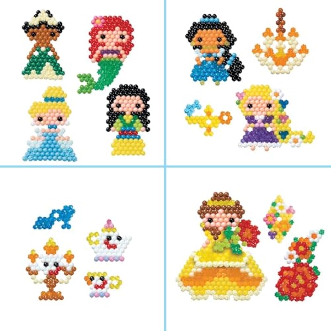 Aquabeads Disney Princess Creation Cube - 2,500 Piece Art & Craft Kit