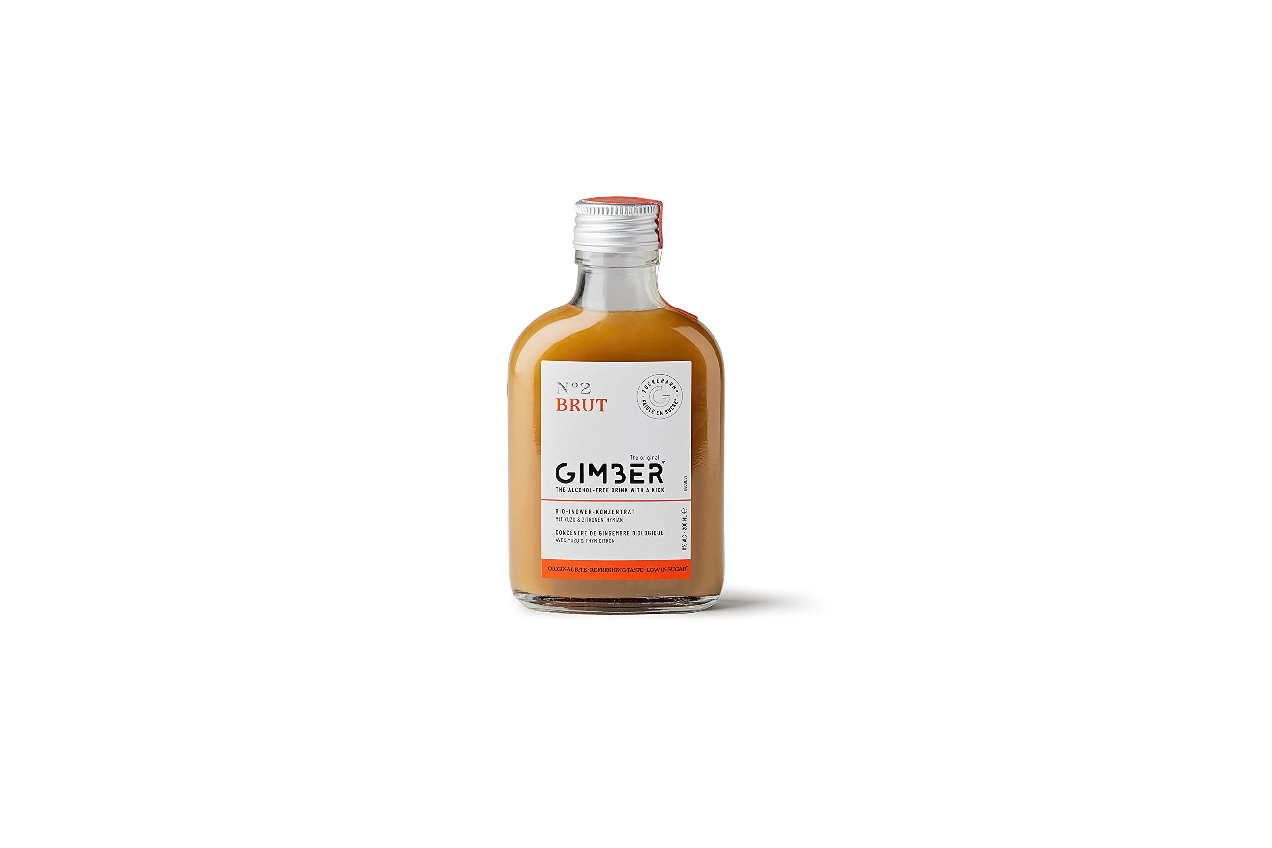 Gimber No.2 Brut Organic Ginger Concentrate - Yuzu & Lemon Thyme 200ml