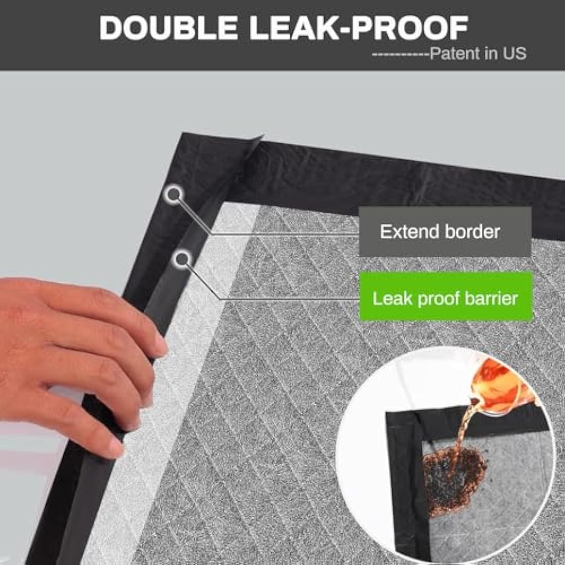 Gardner Pet XL Carbon Puppy Pads | 70x85cm Odor Control Training Pads