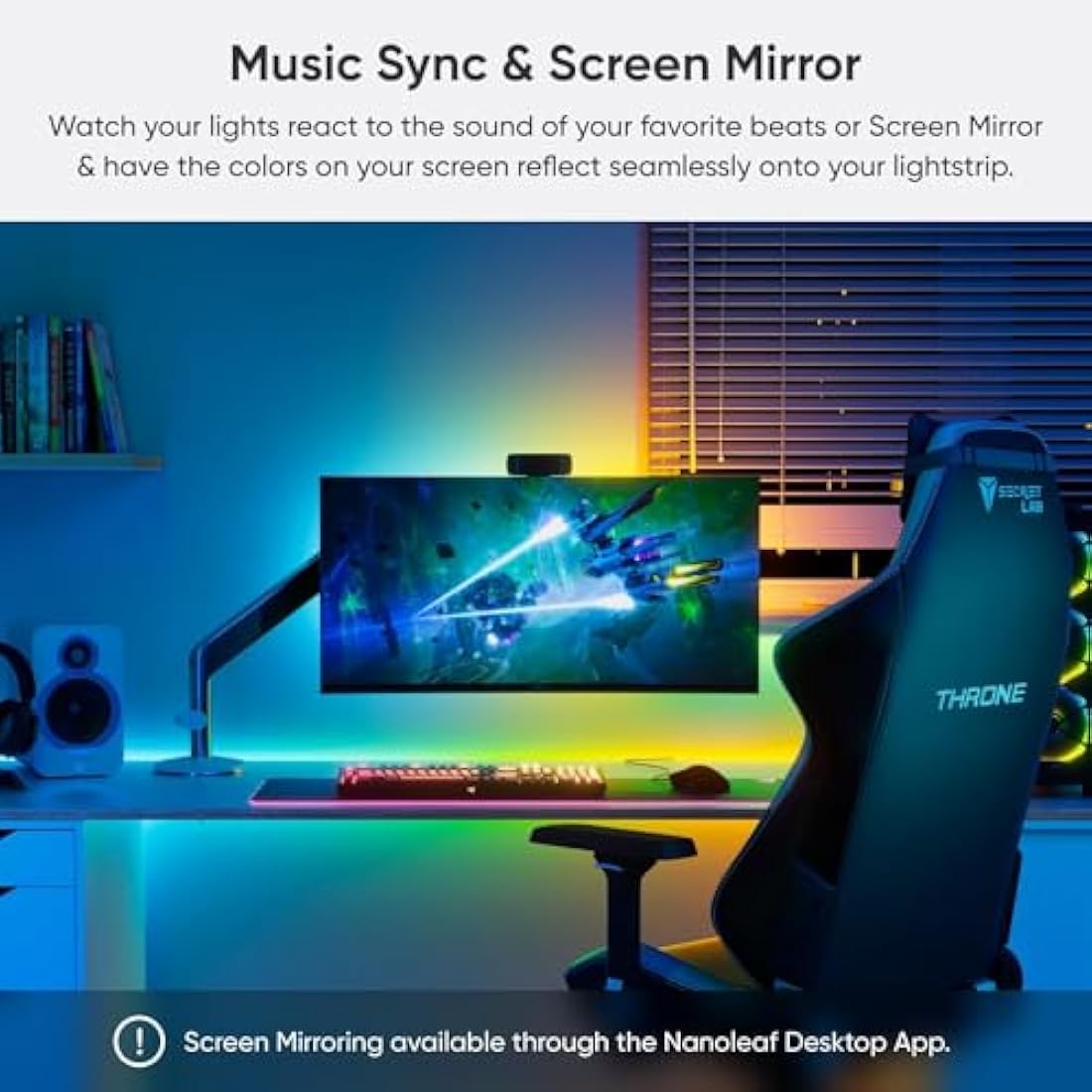 Nanoleaf Matter Essentials 5M HD Addressable RGBIC LED Strip Light