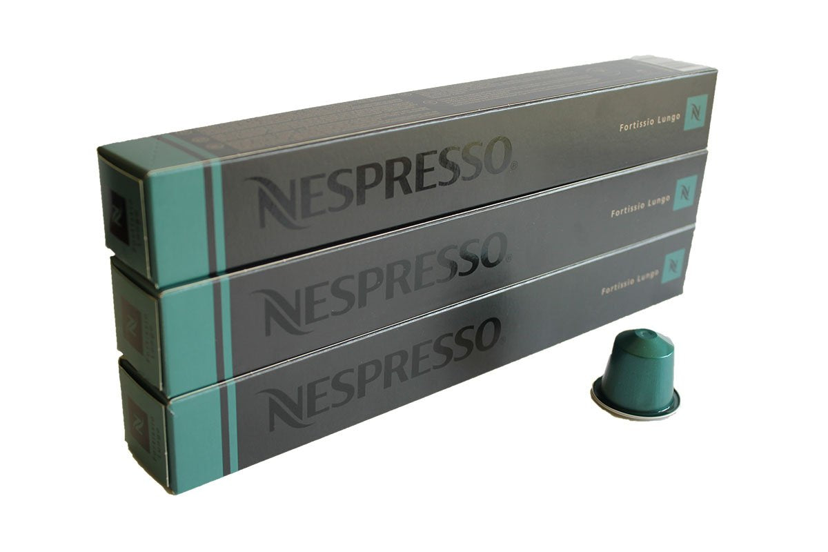 Nespresso Fortissio Lungo Coffee Pods - Original Line - 30 Capsules