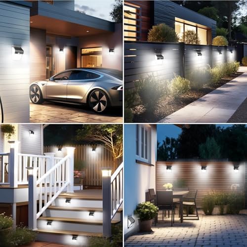 Litogo 4-Pack 140LED Solar Security Lights – Waterproof Motion Sensor