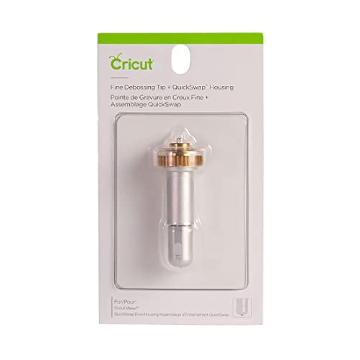 Cricut Fine Debossing Tip and QuickSwap Housing – Precision Crafting Tool
