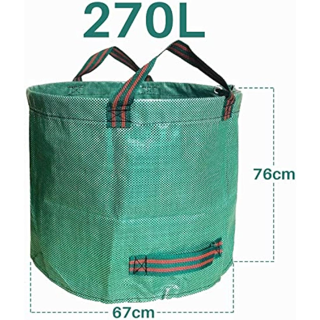 Singwow Heavy Duty Garden Waste Bags | 270L Reusable Polypropylene Sacks