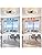 MOSSCO 50CM Modern Ceiling Fan with Dimmable LED Light and Remote