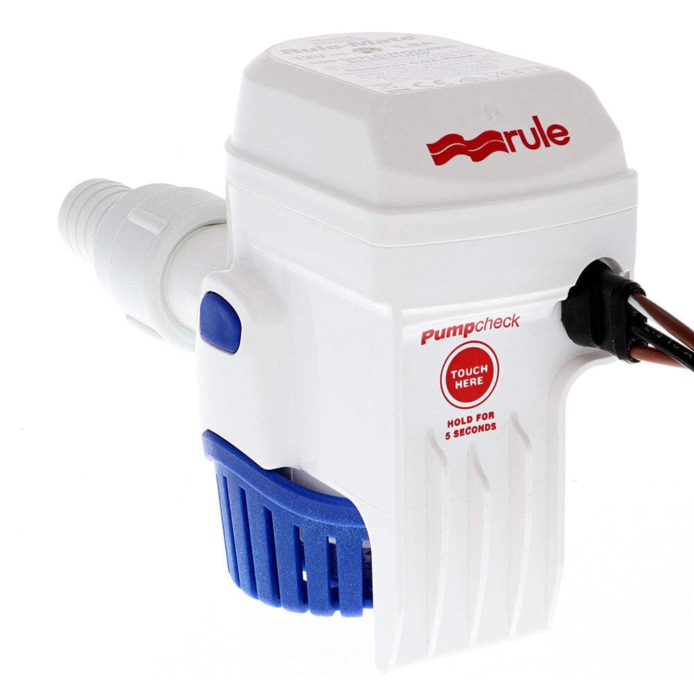Rule Mate 500 GPH Fully Automated Bilge Pump - 12V Marine Pump