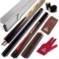 CUESOUL 57" Snooker Cue Set | 18oz Ash Shaft with Case & Extensions