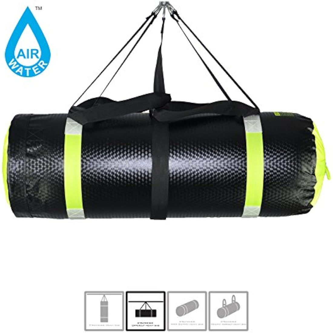 MaxxMMA Water/Air Heavy Bag – Adjustable 120 lbs MMA Training Bag