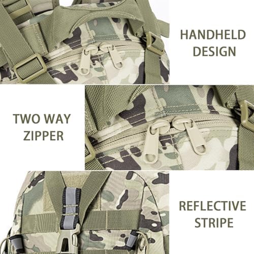 aiGear 25L Military Tactical Backpack | Molle Hiking Daypack