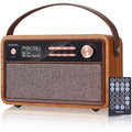 Roxel Retro D1 DAB+/FM Radio – Vintage Wireless Speaker & Alarm Clock
