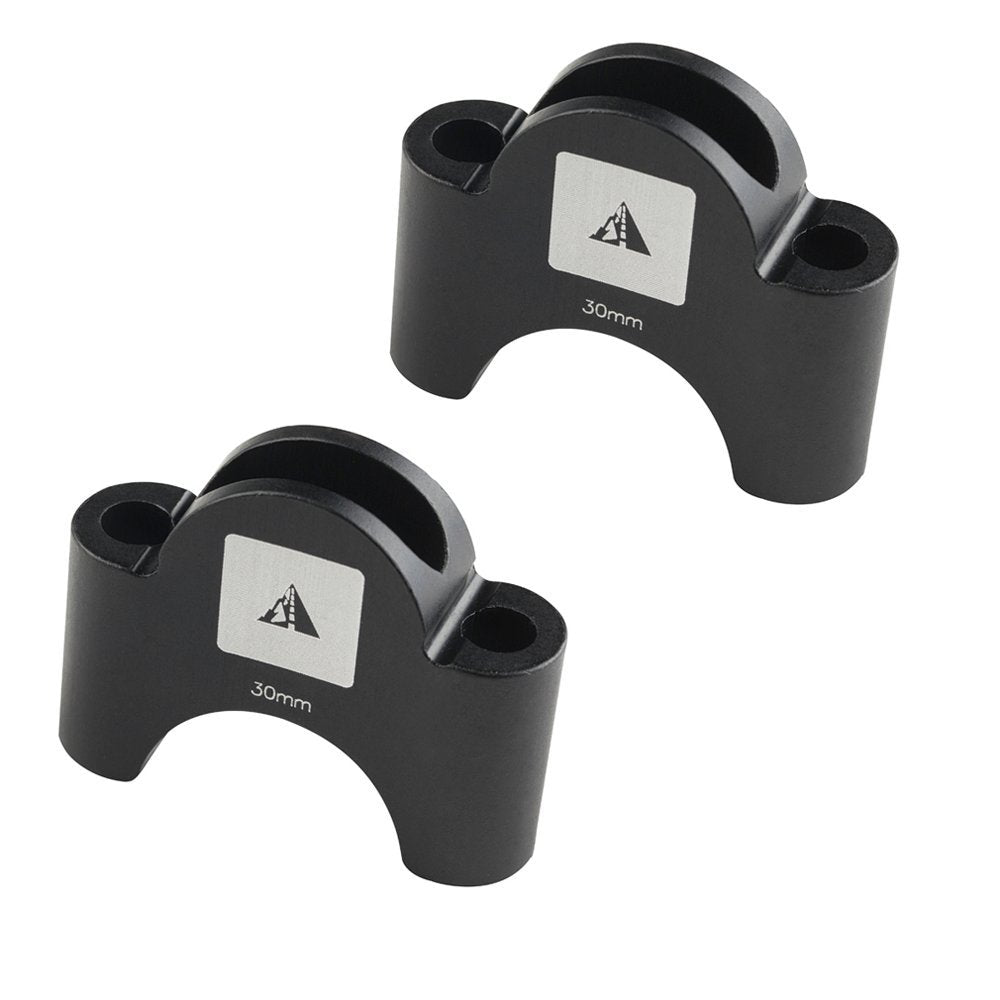 Profile Design Aerobar Riser Kit - 30mm Alloy Spacers - Black
