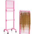 Jolof Store 160 Peg Braiding Hair Rack | Adjustable Movable Braid Stand