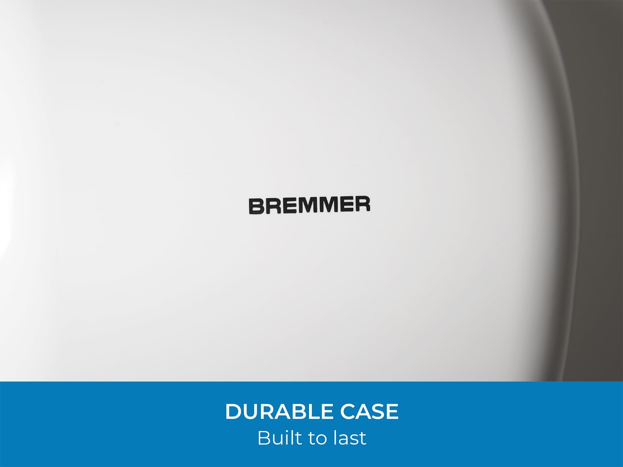 Bremmer Turbo Hand Dryer – High Velocity Eco Commercial Dryer (White)