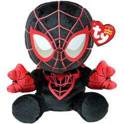 Ty Marvel Miles Morales Spider-Man Beanie Baby - Collectible Plush Toy