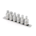CASOMAN 6-Piece Oil Drain Plug Key Set | 1/2" Drive Internal Square Sockets