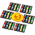 Post-it Index Small Flags – 4 Assorted Colours – 6 Pads for Document Coding