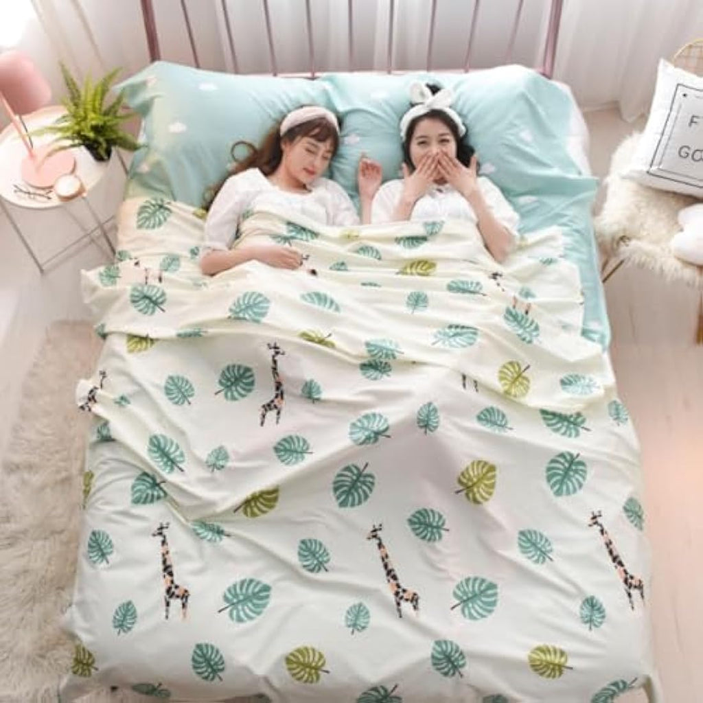 Cotton Sleeping Bag Liner – Lightweight Travel Sheet