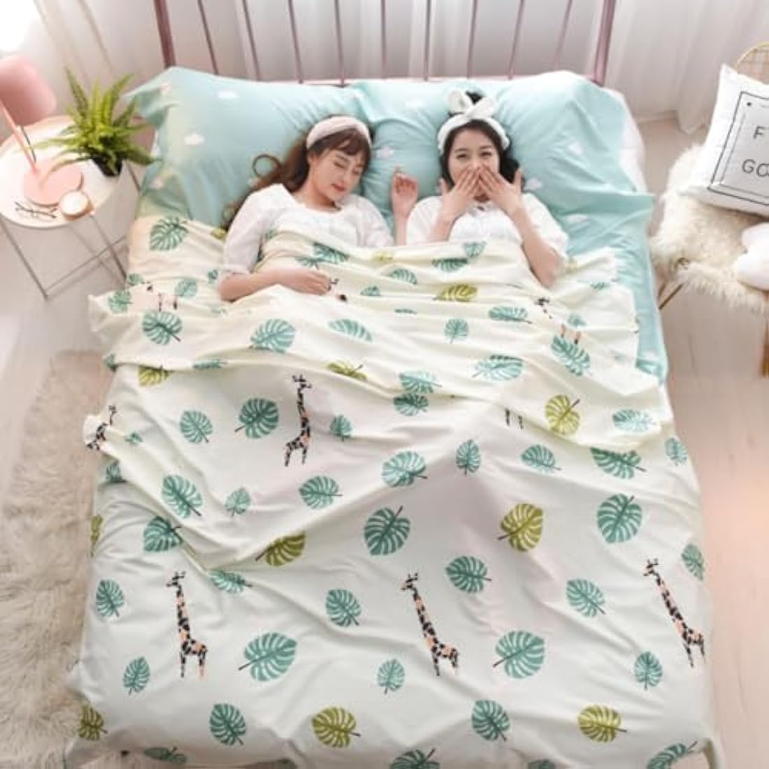 Cotton Sleeping Bag Liner – Lightweight Travel Sheet