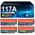 Coloran 117A Compatible Toner Cartridges for HP Color Laser 150 178 179 | 4-Pack