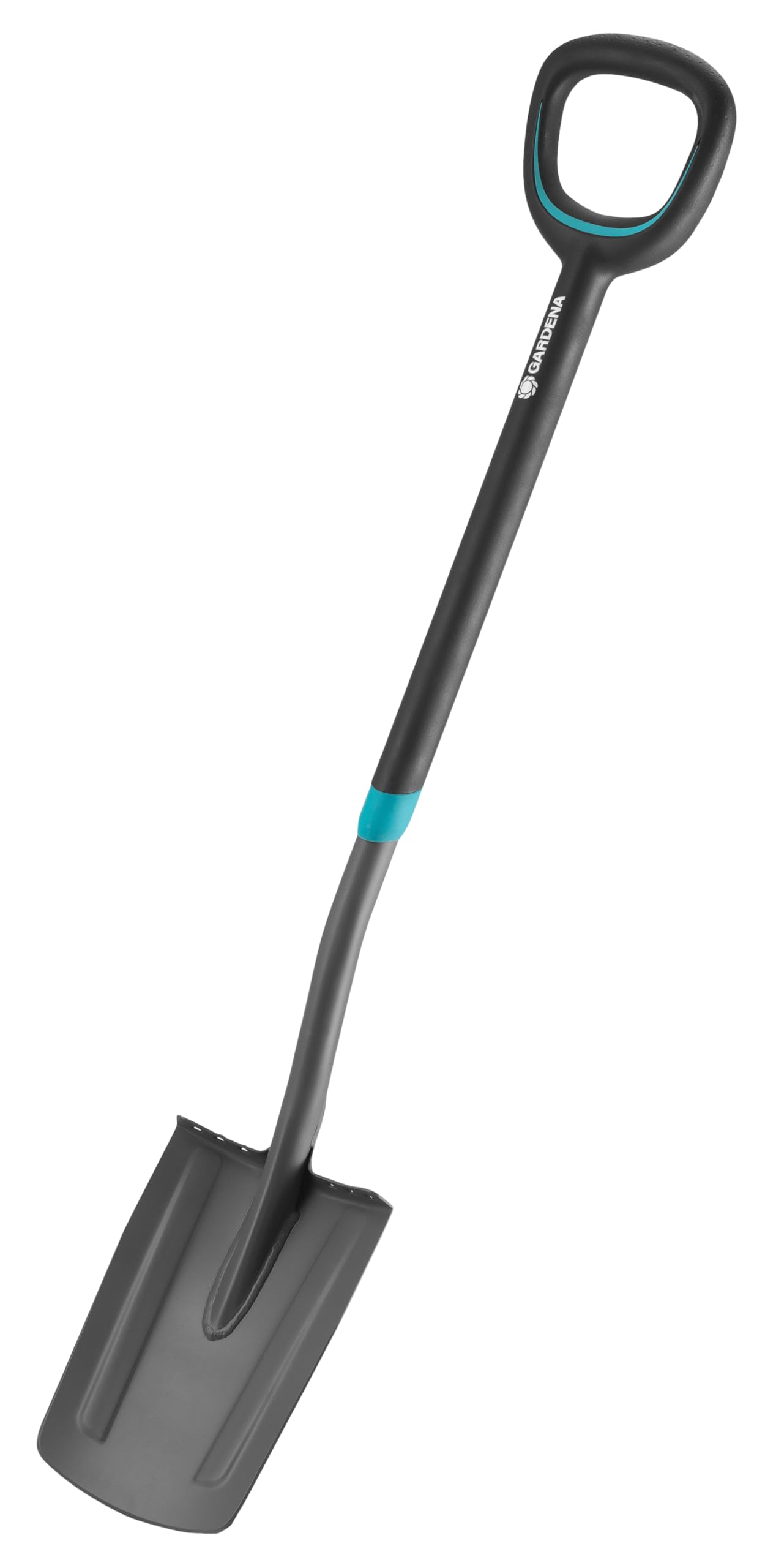 Gardena ErgoLine Pointed Spade – Steel Garden Shovel with D-Handle