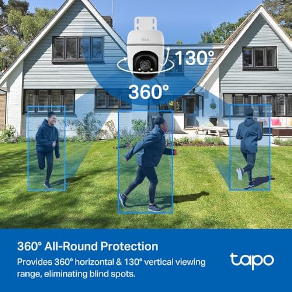 Tapo TC40 Outdoor Security Camera – 1080p Full HD 360° Motion Tracking