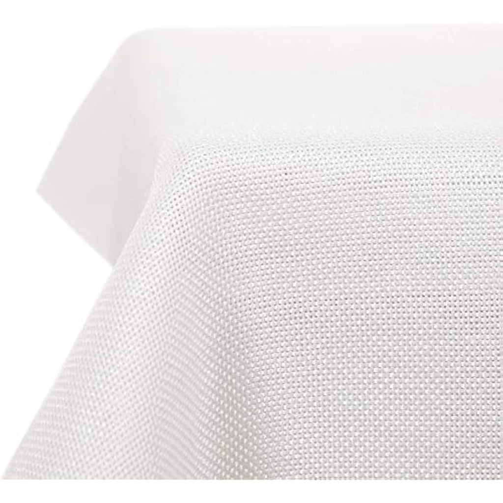 Deconovo Faux Linen Rectangle Tablecloth - Water Resistant, 54x108in