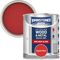 Johnstone's Signal Red Gloss Wood & Metal Radiator Paint – 750ml