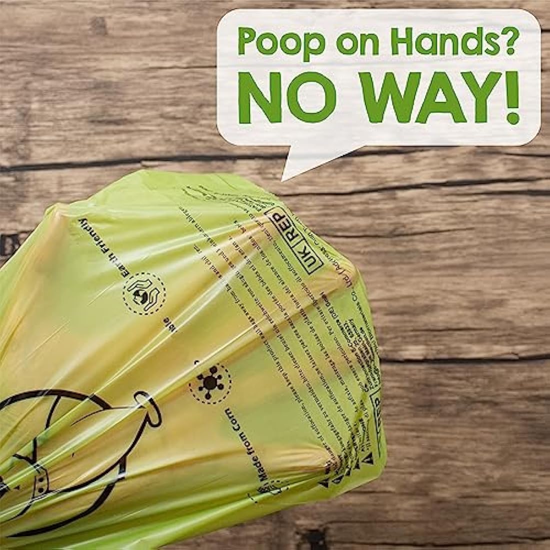 YORJA Biodegradable Dog Poo Bags | 720 Leak-Proof Extra Thick Waste Bags