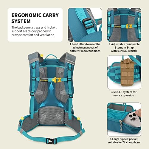 SKYSPER 35L Hiking Backpack – Lightweight Trekking Rucksack for Travel