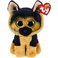 Ty Beanie Boos Spirit German Shepherd Plush Toy - 15cm Brown Stuffed Animal